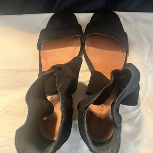 Lucky Brand suede wedge